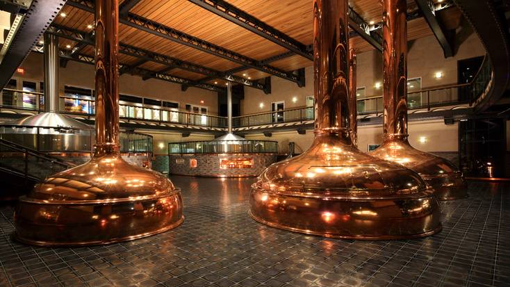 Inside the Sierra Nevada Brewery, Chico, California