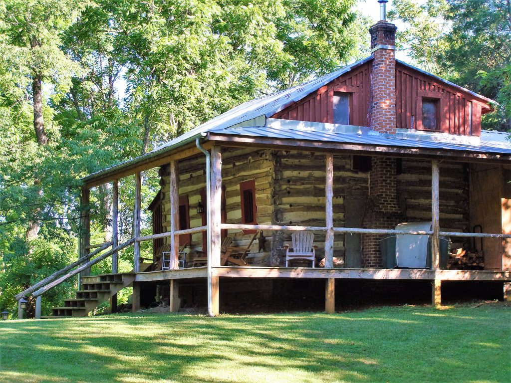 Stay in camping cabins along Skyline Drive, Virginia