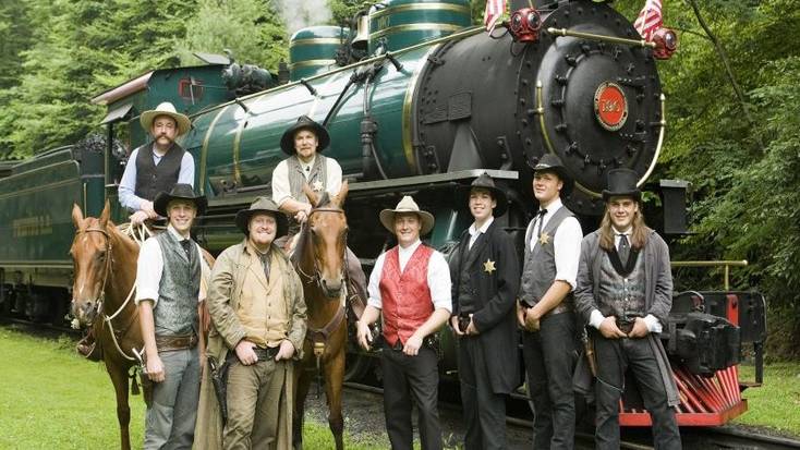 Take a ride on the Tweetsie Railroad as part of your family vacation