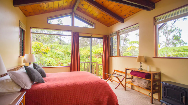 Romantic cottage in Volcano Village, Hawaii