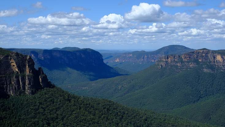 The stunning Blue Mountains National Park, New South Wales