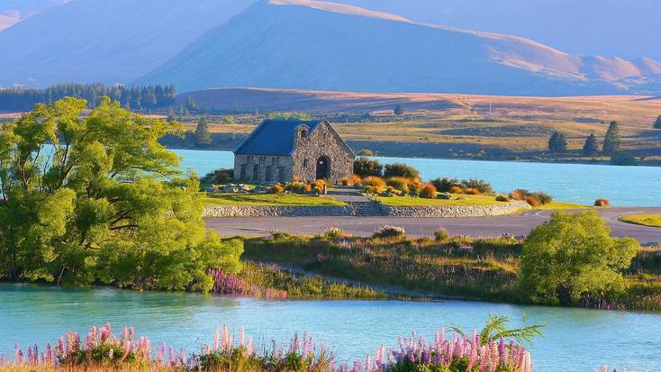 Visit Lake Tekapo in New Zealand