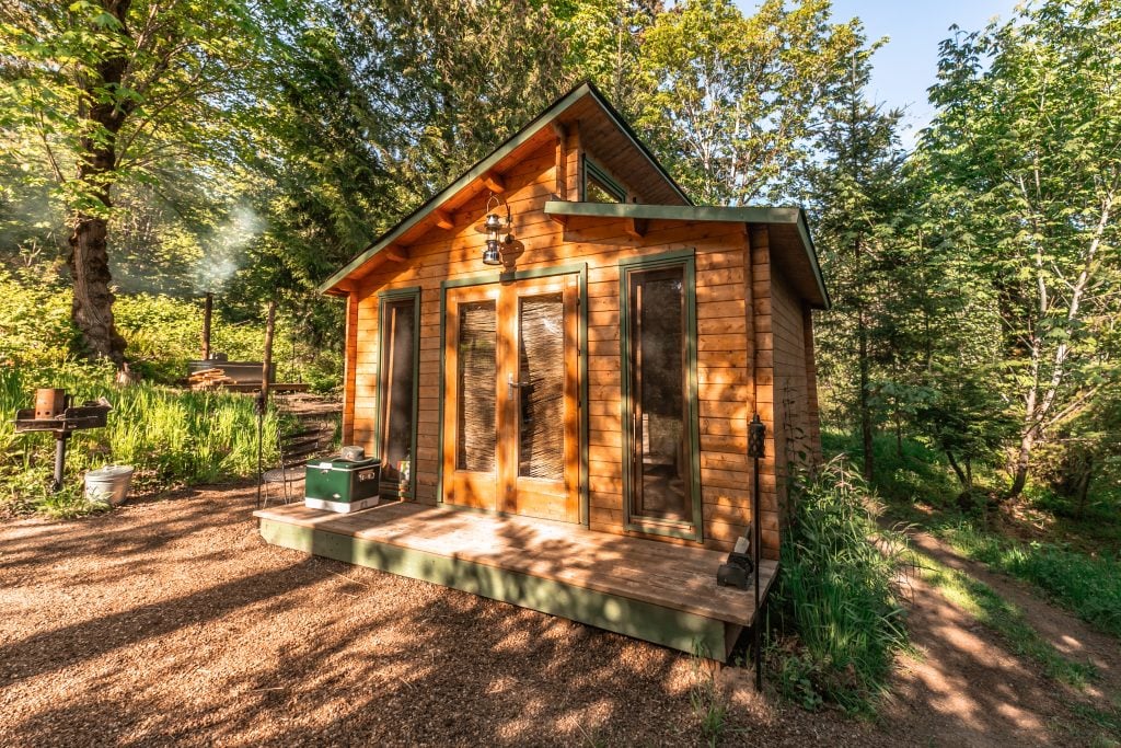 One of our tiny house rentals near Portland, Oregonis great for a barbecue ideas