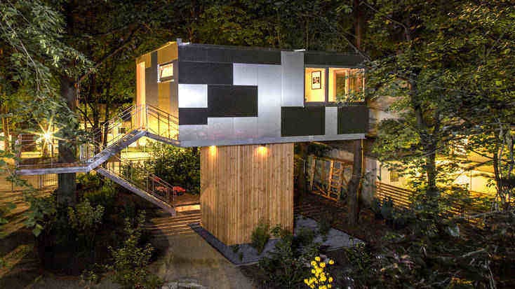Spend April Fools Day in a tree house rental in Berlin