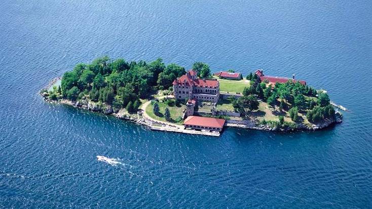 A castle on Chippewa Bay, New York