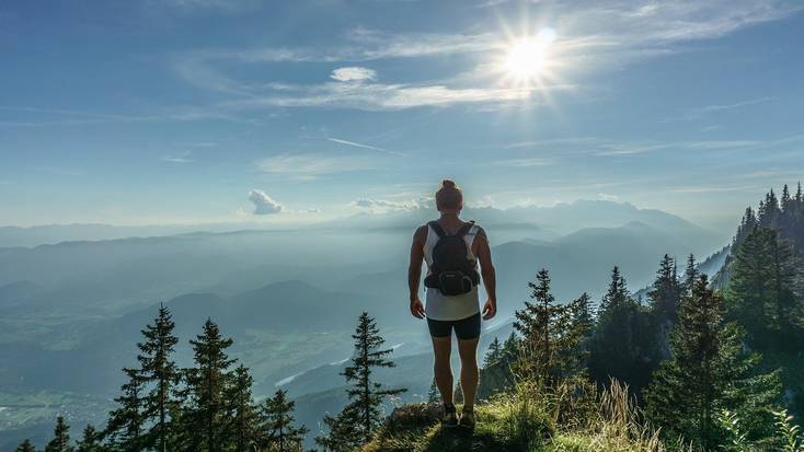 Faça caminhadas durante as suas escapadelas de montanha