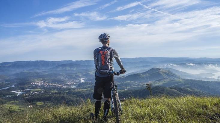 Explore mountain biking trails