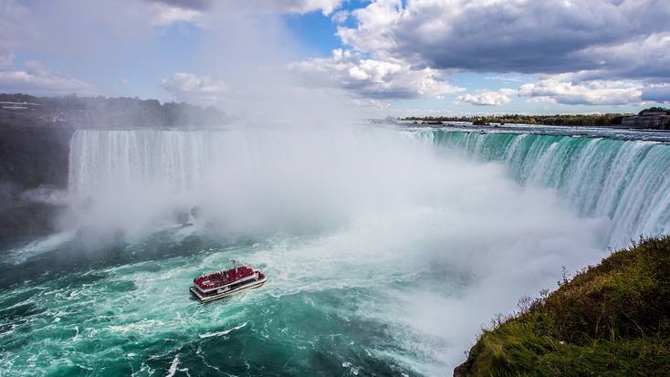 The spectacular Niagara Falls
