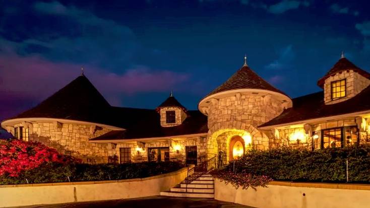 A castle rental in San Luis Obispo, CA.