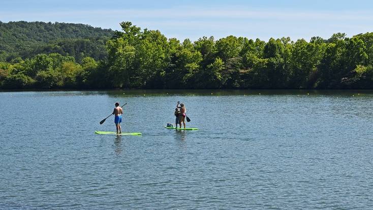 Enjoy watersports in the Great Smoky Mountains