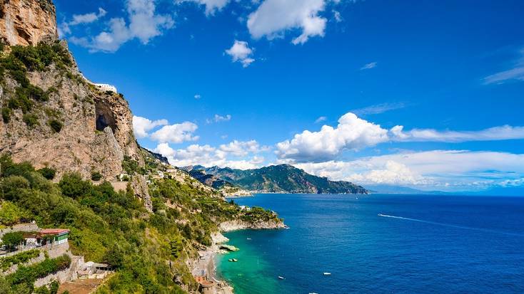 The Amalfi Coast has some of the best beaches in Italy