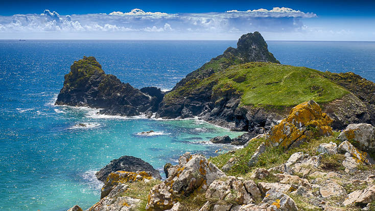 A view over Kynance Cove, Cornwall