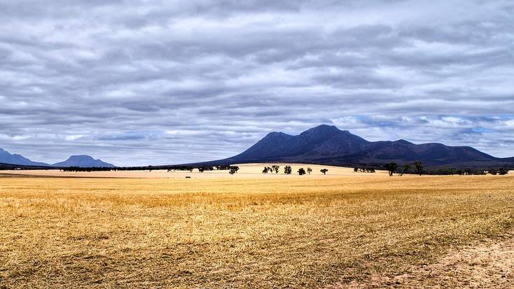 The mountains in Western Australia