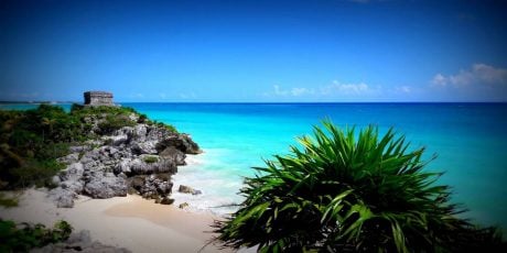 A beach on the Riviera Maya