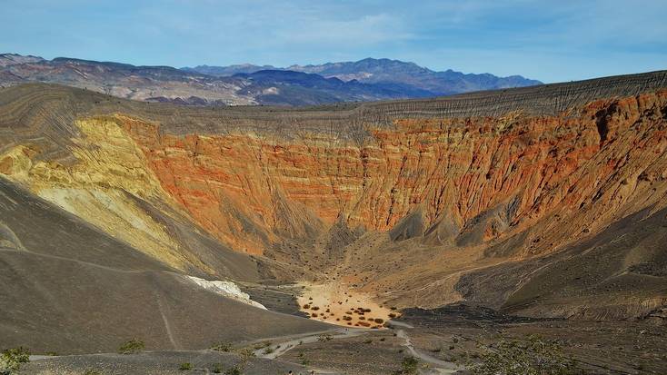 Visit the Ubehebe Crater in Death Valley