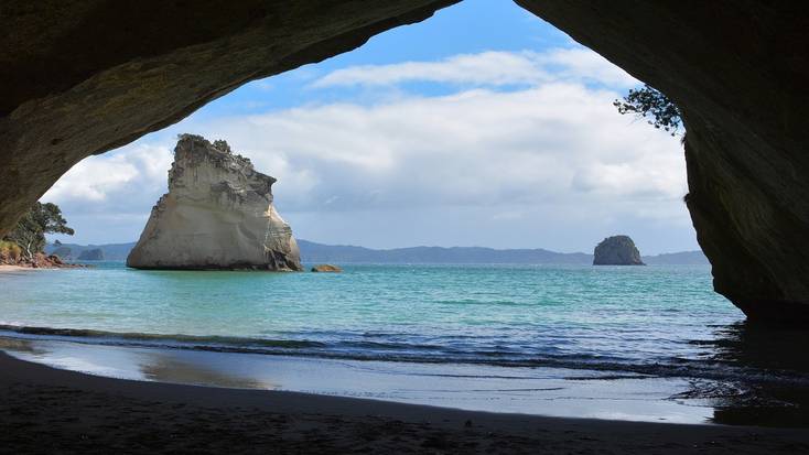 Cathedral Cove is one of the best glamping getaways