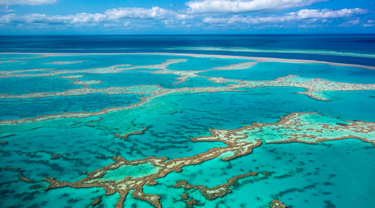 Great Barrier Reef Marine Park in Queensland, Australia