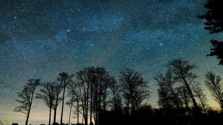 Stay in cabins near the best spots for stargazing in Cherry Springs State Park, PA