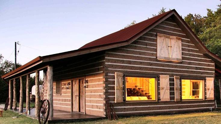 A cabin near Garner State Park, Texas