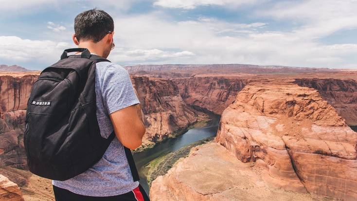 the grand canyon one of the best places to visit in Arizona when you go glamping in fall