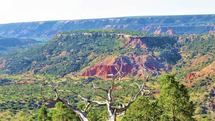 Sunrise over Palo Duro Canyon, TX