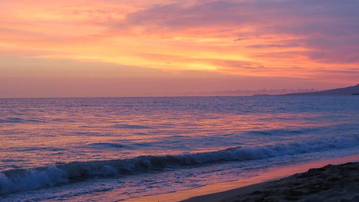 Sunset over Puerto Vallarta