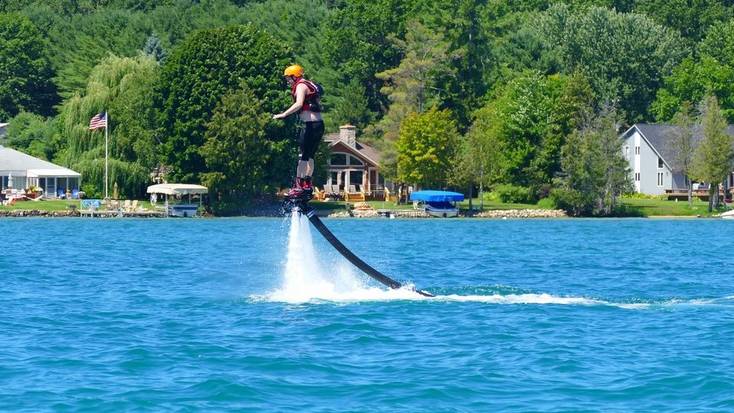 Torch Lake, one of the best places to visit in Michigan