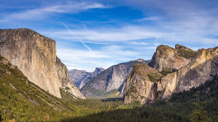 Yosemite National Park, one of the best places to travel in October