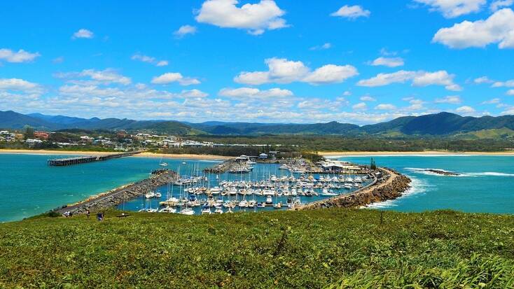 A view over Coffs Harbour, NSW