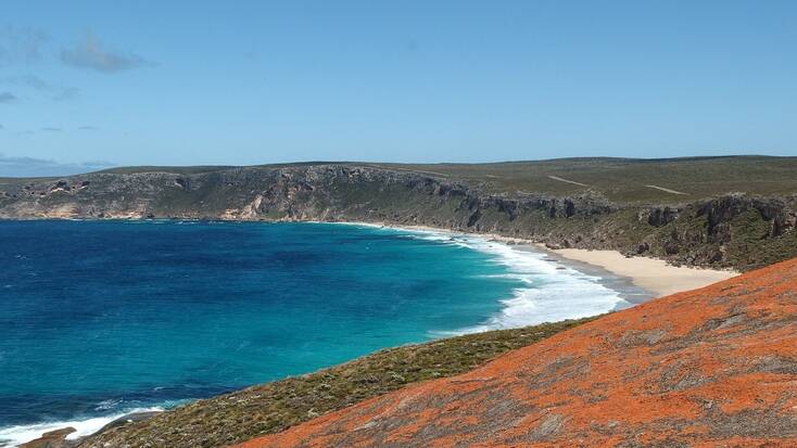 A beach on Kangaroo Island