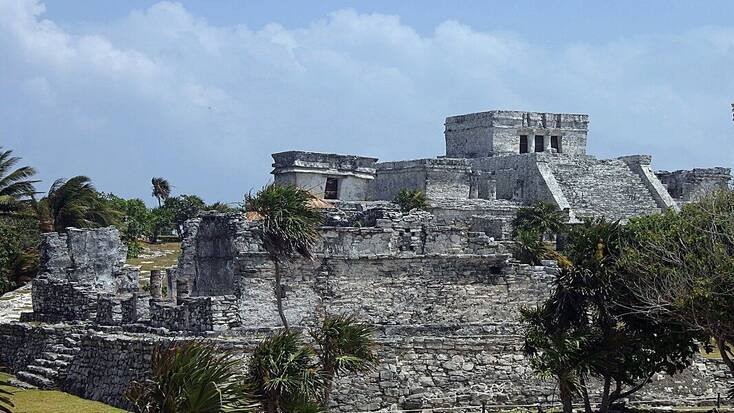 Ruins on the Riviera Maya, Mexico