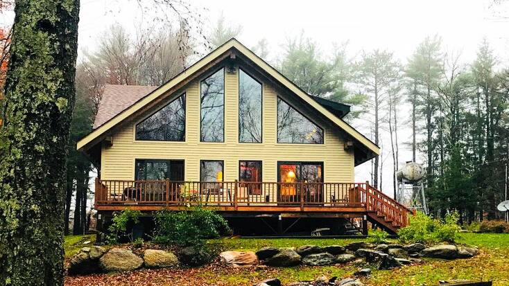 A cabin near Salem, Massachusets