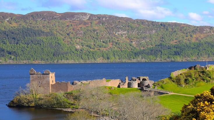 Visit Loch Ness and see Urquhart Castle