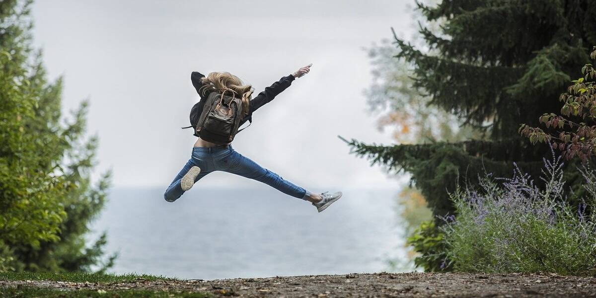 A hiker enjoying the best weekend getaways