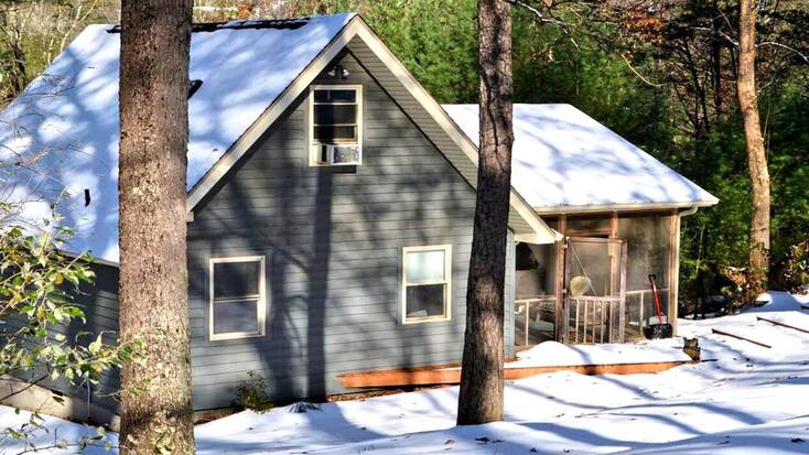 One of our cabin rentals in Virginia