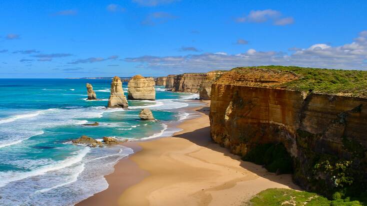 The 12 Apostles on the Great Ocean Road