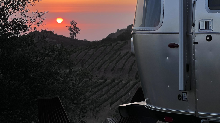 Airstream rental California is a great option for a glamping weekend escape