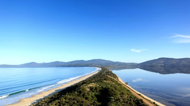 Breathtaking views from  a beach in Australia