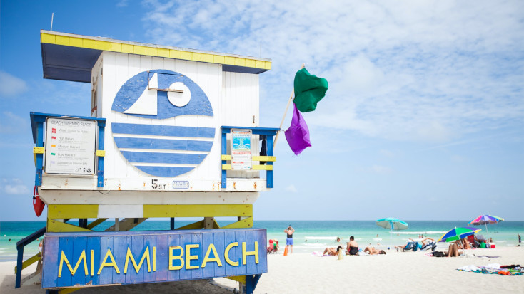 Vacation spots in the US: Miami Beach, FL