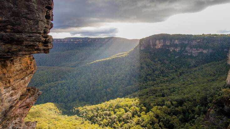 The Blue Mountains in New South Wales