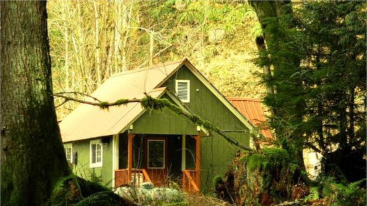 Secluded cabin near national park in washington