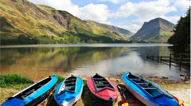 Kayaking at Lake District