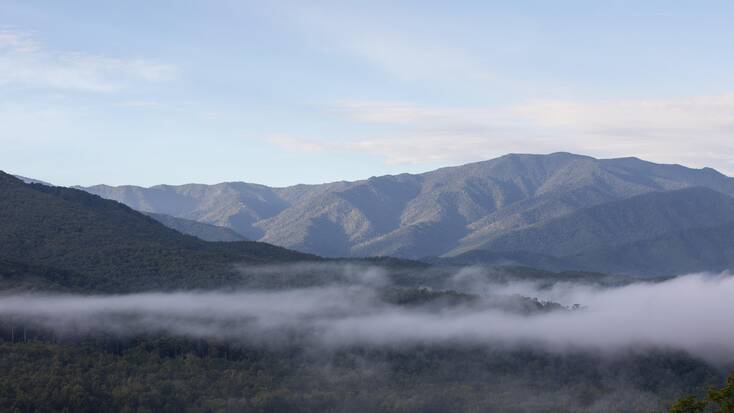 There is plenty of hiking for families in the Smoky Mountains, Tennessee