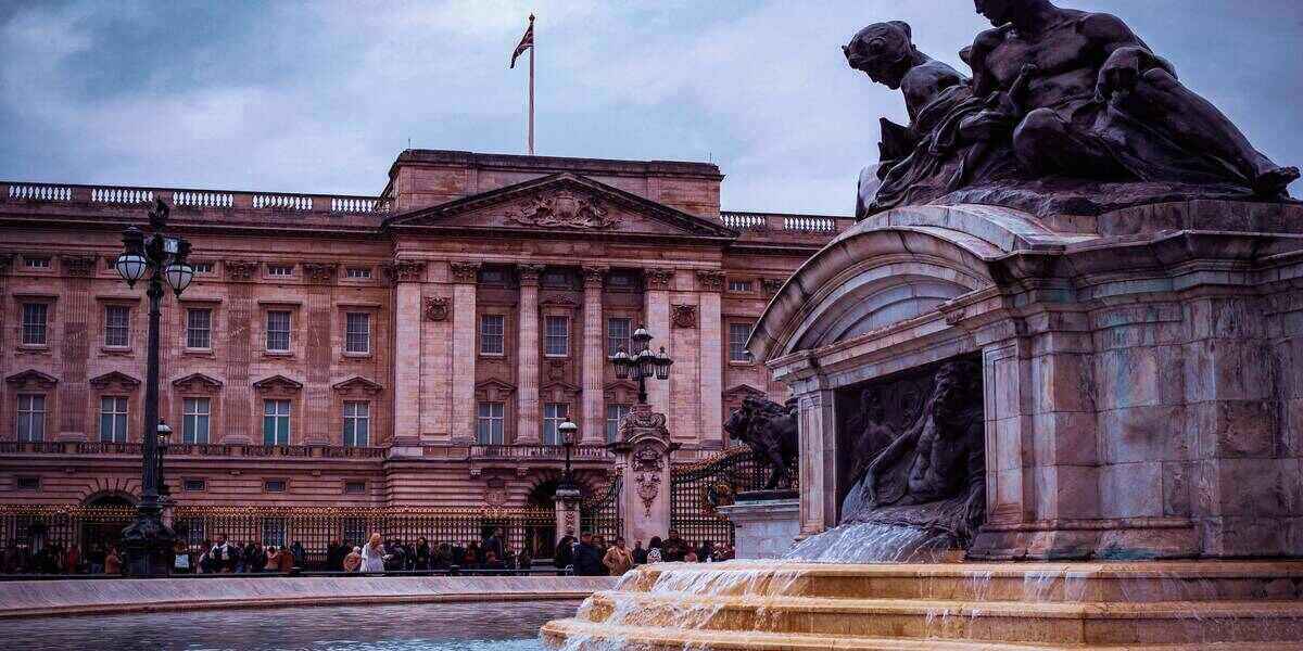 Buckingham Palace, one of The Crown filming locations