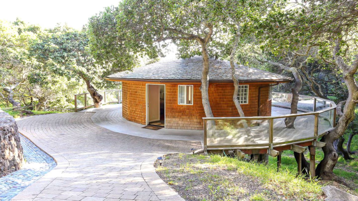 Unusual California Cottage for Rent in San Rafael with Views of San Francisco Bay, Napa Valley romantic getaway