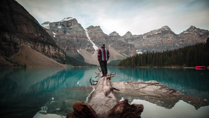 Banff national park hiking