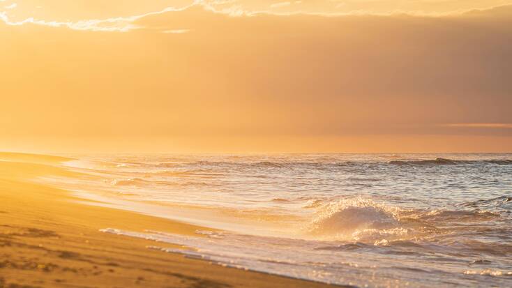 Sunset over Cape Cod, MA