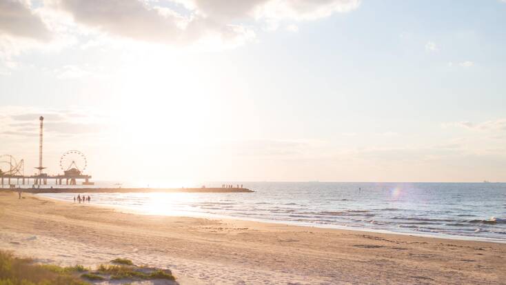 Spend Easter Weekend on Galveston Beach