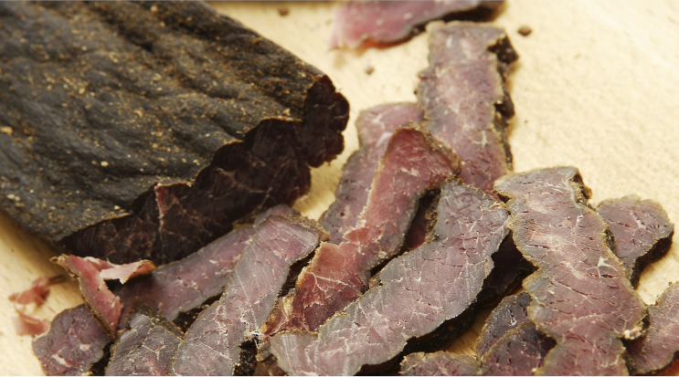 Biltong, african cuisine