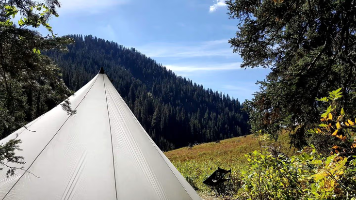 Secluded Camping Retreat with a Fire Pit near in Jackson Hole, Wyoming